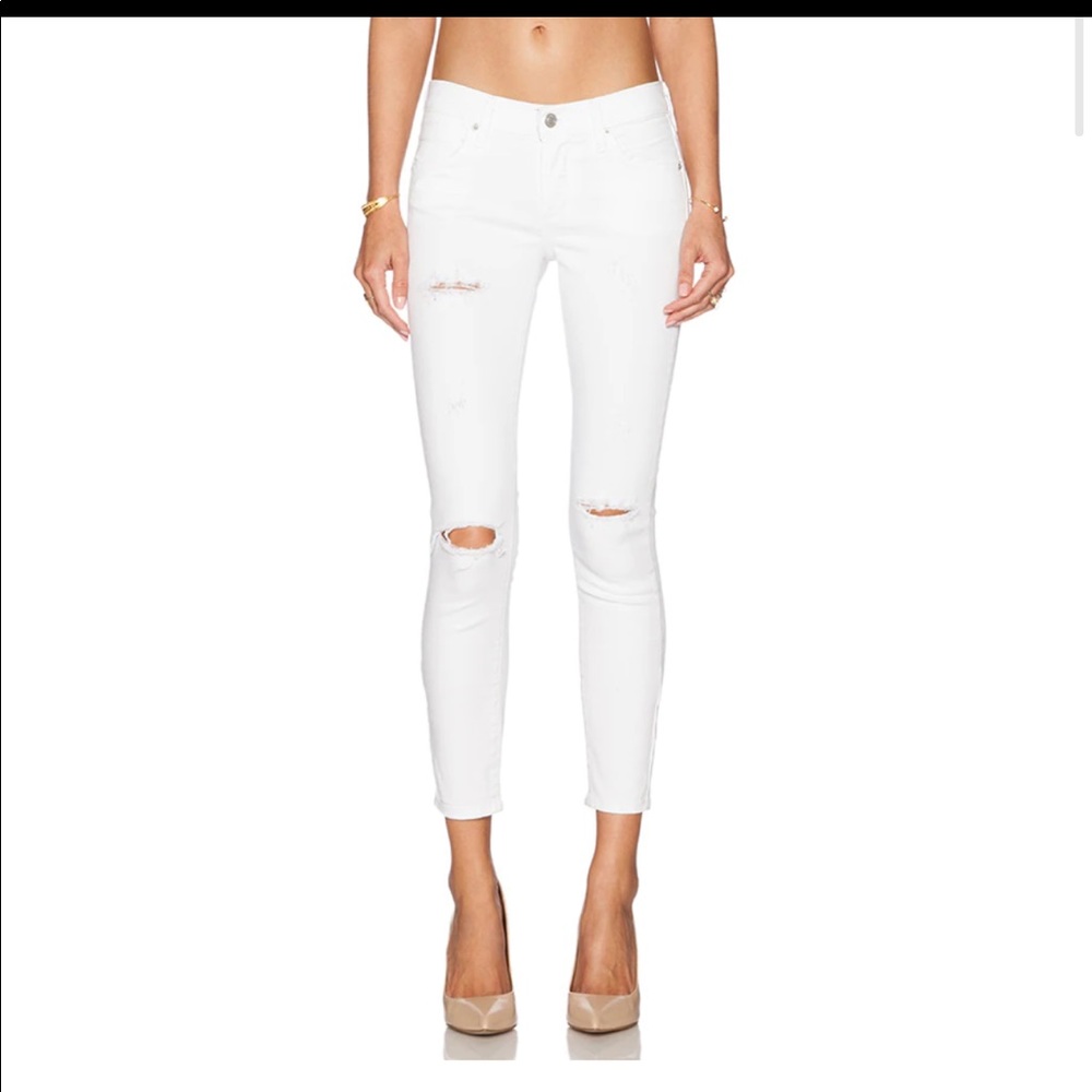A Gold E Collette Crop Skinny